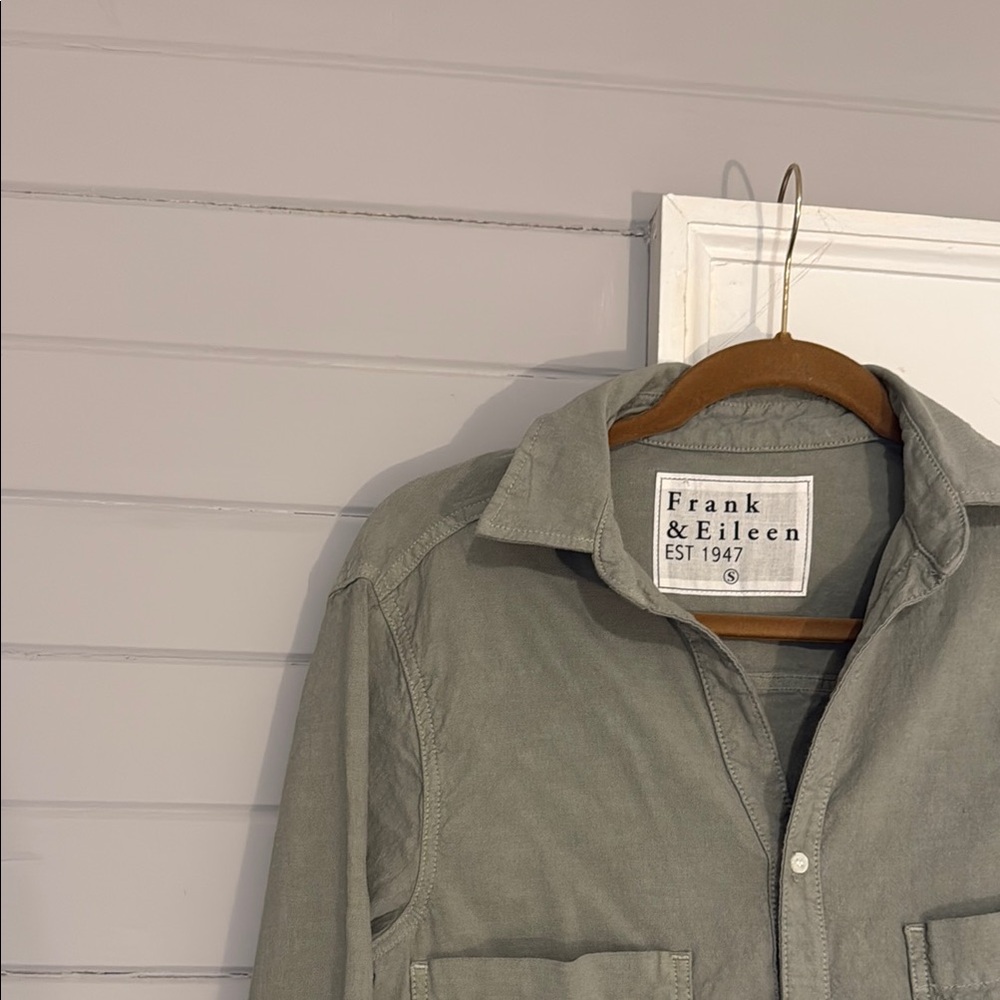 Frank & Eileen Sage Green Jumpsuit